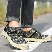 Safety Shoes And Hats Steel Toe Men's Low Oxford OutSole Work Shoes Non-slip Breathable Mesh Shoes Hiking Wear-resistant DXZ073