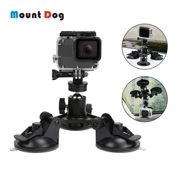 

MountDog Car Window Suction Cup for GoPro Hero 7 5 6 4 Black Accessories Car Mount For Eken H9r Yi 4K Sjcam Sj4000 Session