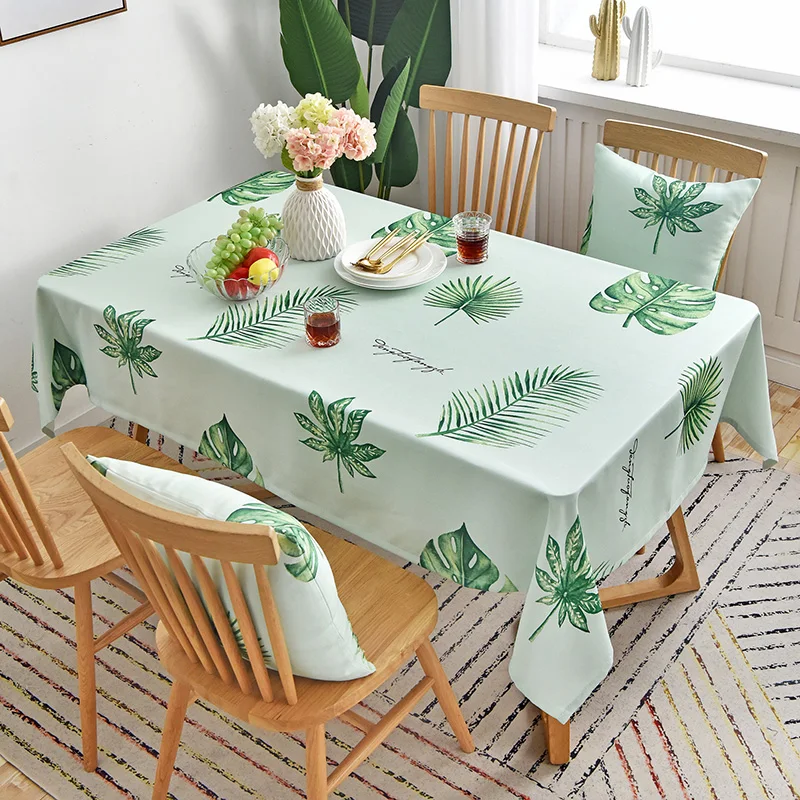 N Waterproof Oilproof Tablecloths Geometric Print Table Cloth Desk Background Cloth Table Cloth Home Decor Manteles Toalha De Mesa - Цвет: N
