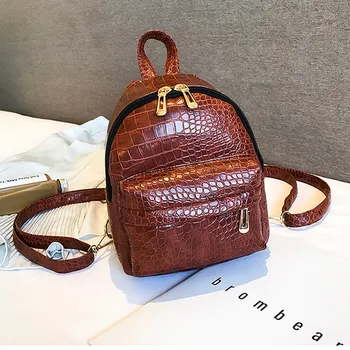 

Women Mini Backpack Fashion Youth Leather Backpack Girls School Shoulder Bag Mujer Bolsas Feminina sac a main femme#15