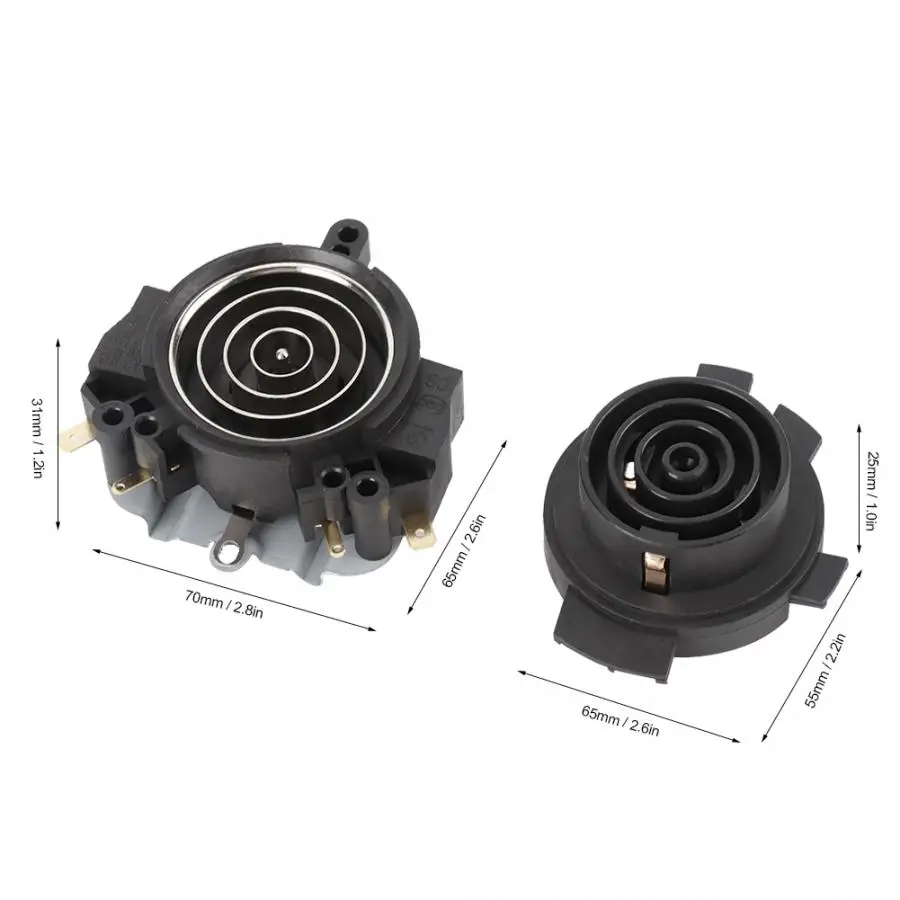 Electric Kettle Parts Thermostat Switch KSD688-5 Plus Kettle Base KSD368-5 Replacement Part Kitchen Appliances Contact Band
