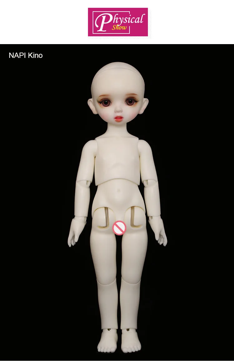 BJD SD кукла Napi Kino 1/6 YoSD модель тела для маленьких девочек и мальчиков полимерная игрушка Высокое качество Модный магазин Luodoll фиксированные зубы