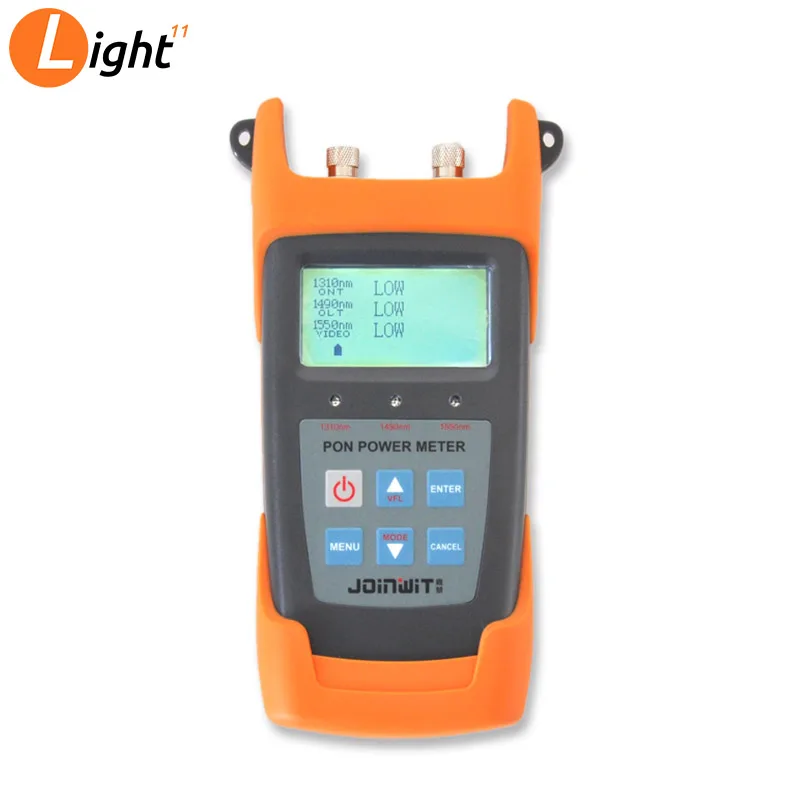 Joinwit JW3213 PON FTTX Измеритель оптической мощности 1310/1490/1550nm цифровой тестер волокна