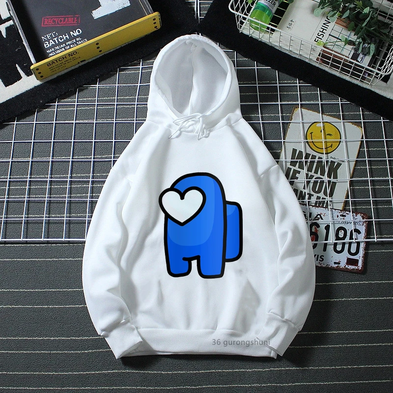 

AOC is in our hearts, the boy's hoodie cute cartoon print children's sweatshirt, winter long-sleeved girl hoodie tops Streetwear