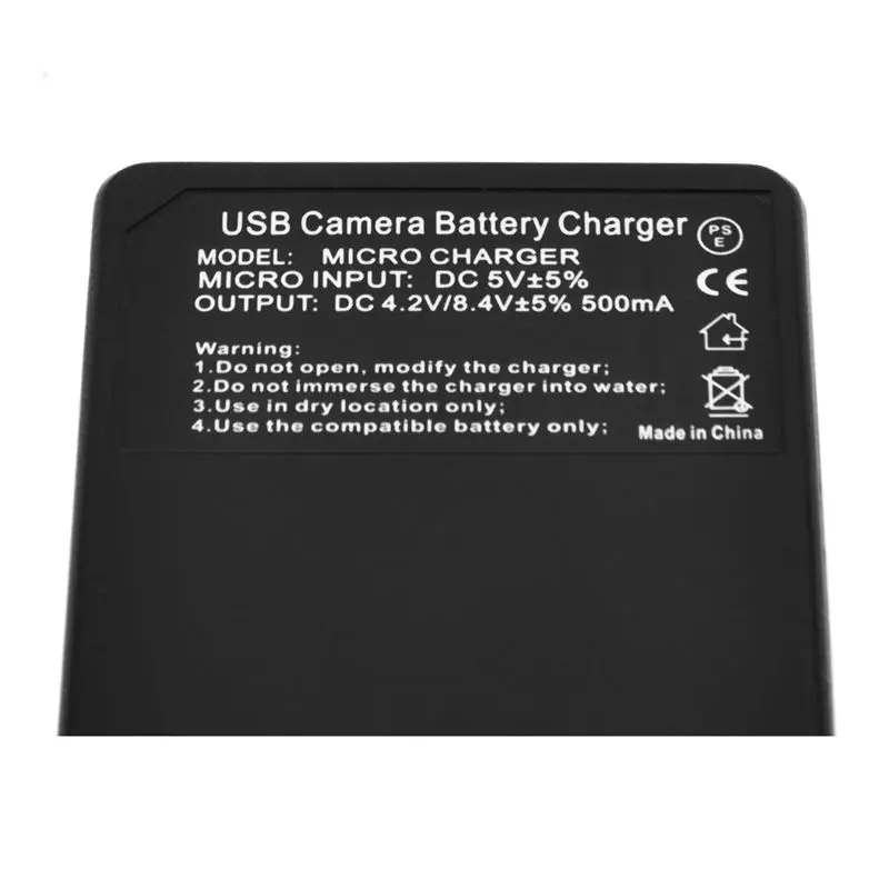Зарядное устройство USB для Canon LP-E6 LC E6E 70D 5D Mark II III 6D 60Da 60D 7D