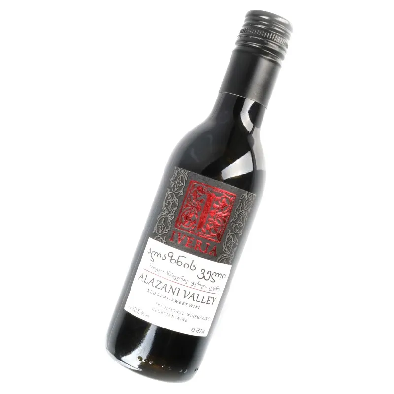 

Imported red wine not sour and astringent semi-sweet red wine 187ML small bottle of red wine 6 bottled