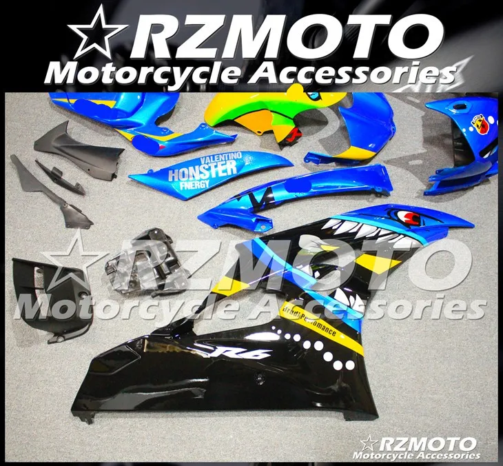 ABS мотоцикл обтекатель комплект для YAMAHA YZF R6 2006-2007 год кузов литьевая форма Магазин № 1706