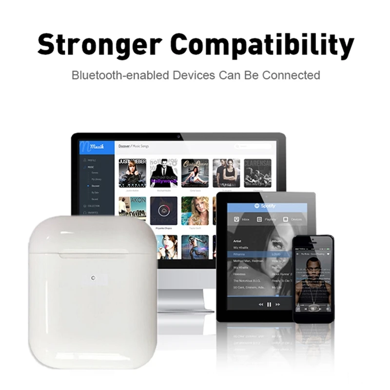 I100 TWS наушники+ сенсорный экран Управление+ Беспроводной зарядка Bluetooth 5,0 гарнитура i10 i20 PK w1 h1 чип i3000 i9000 i500 i80 i20 TWS tws true fone de ouvido bluetooth noise cancelling true wireless earbuds