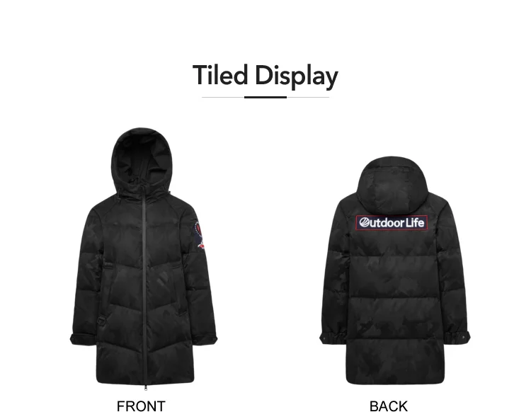 BOSIDENG new winter velvet extremely cold and thickened men's medium and long down jacket fashion trend B90142033