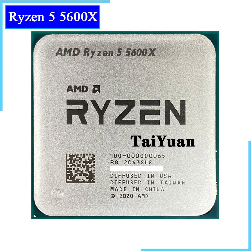 Amd Ryzen 5 5600x R5 5600x 3 7 Ghz Six Core Twelve Thread Cpu Processor 7nm 65w L3 32m 100 Socket Am4 Cpus Aliexpress
