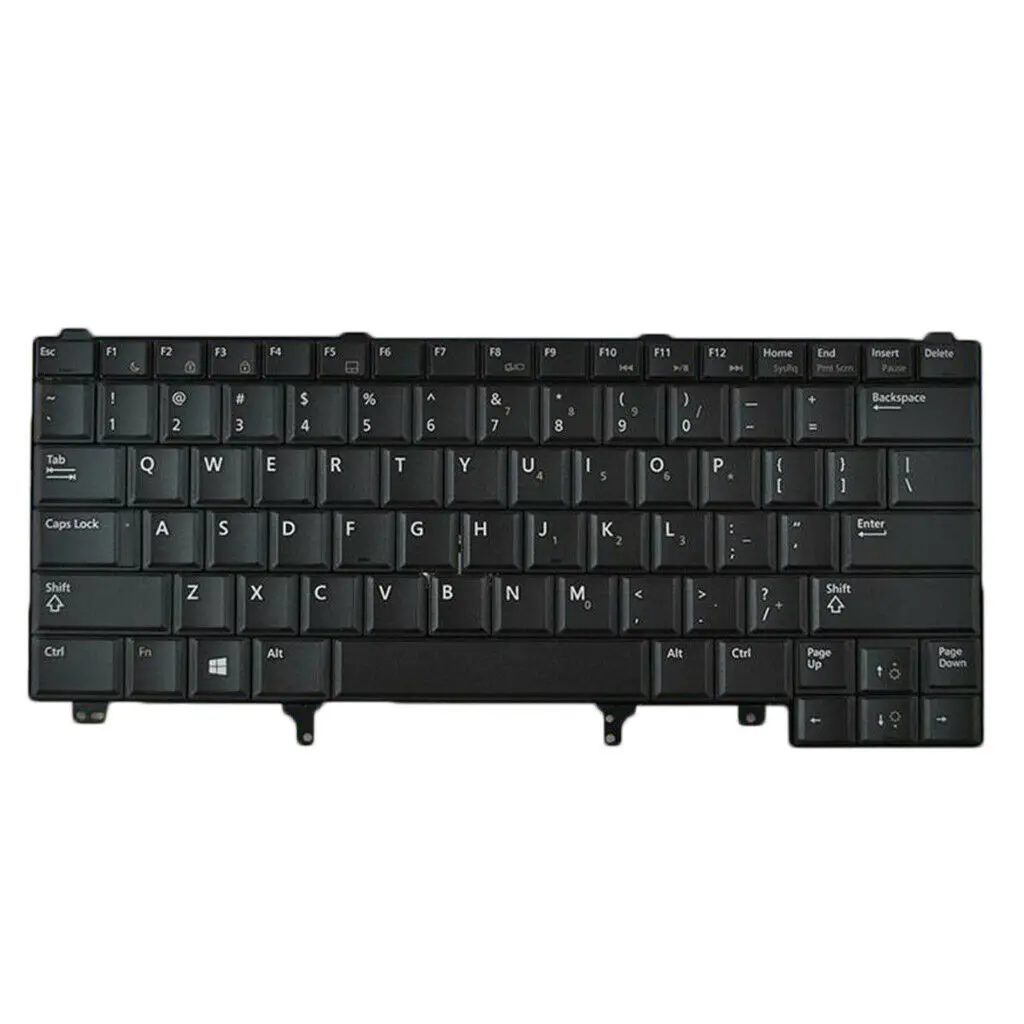 Новая черная пластиковая клавиатура для ноутбука для Dell Latitude E6420 E5420 E6220