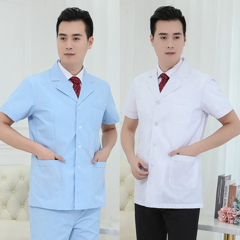 

Куртка-комбинезон Мужская, с коротким рукавом, цвет белый, летний