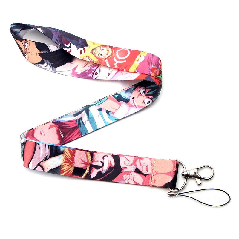 PC136 Boku No Hero Academy My Hero Academy бейдж со шнурком ID Lanyards/веревка для мобильного телефона/Key нашейные ремешки брелок