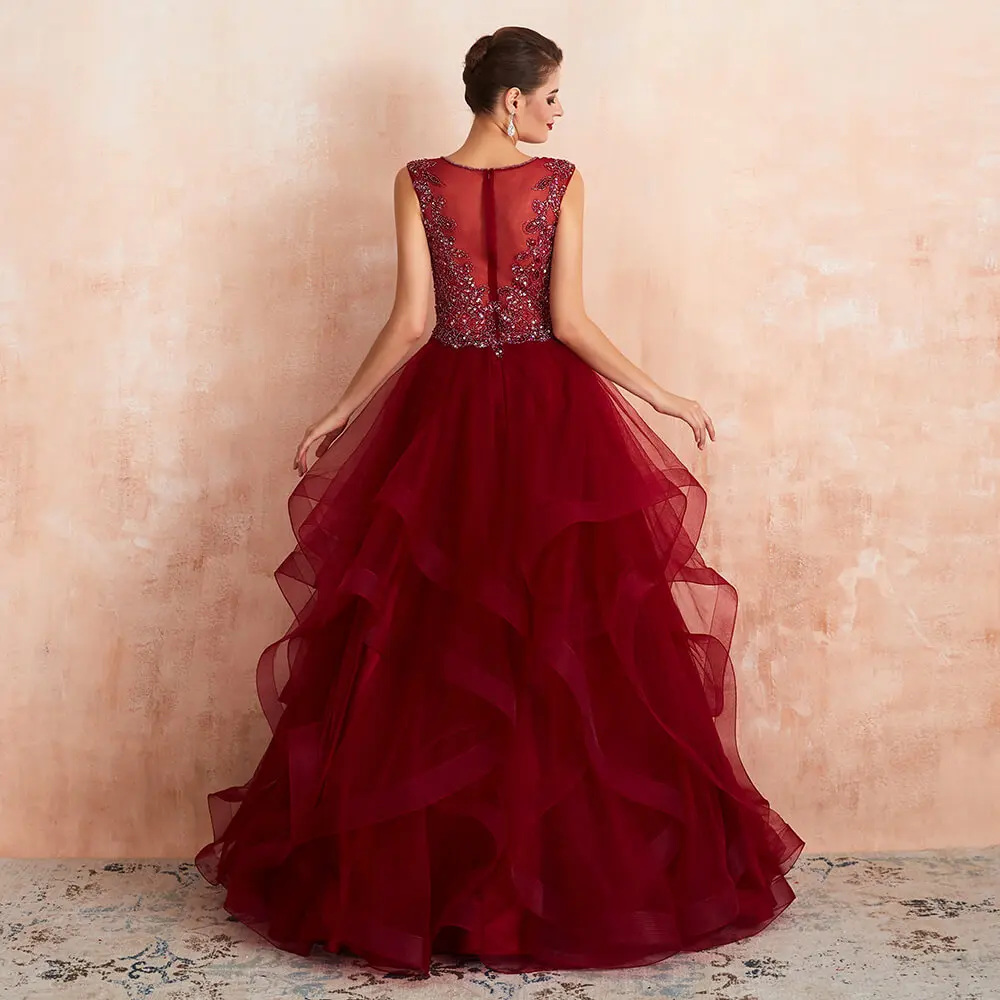 Robe de Soiree 2020 бургундское длинное вечернее платье сексуальное с v образным вырезом