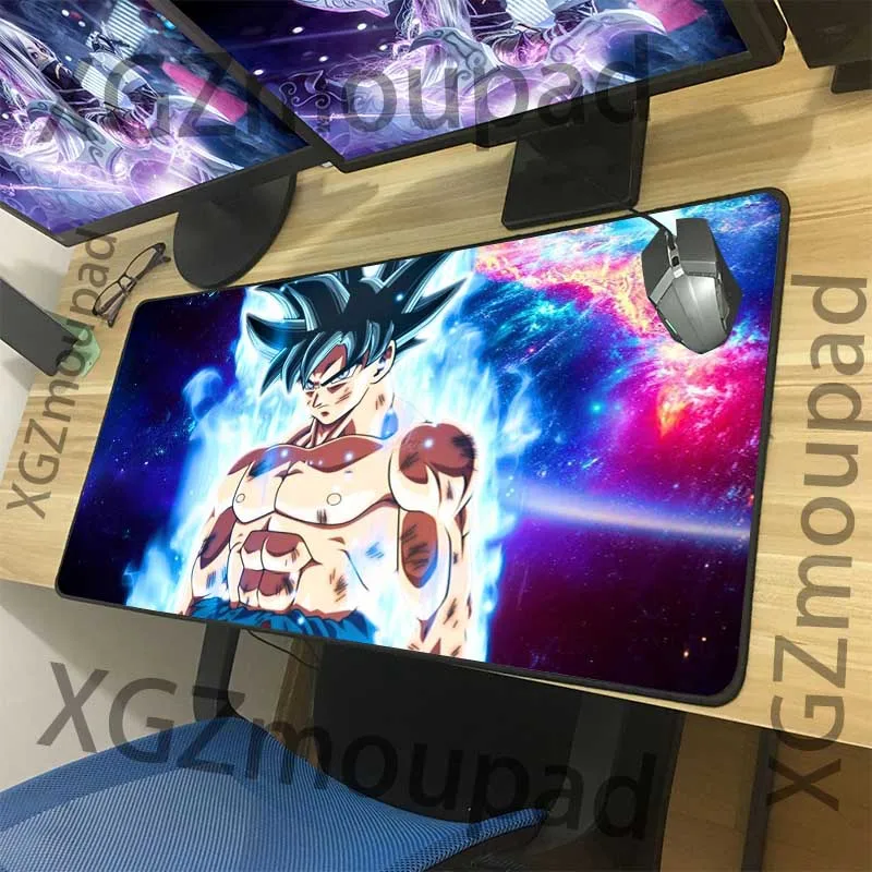 XGZ большой коврик для мыши Черный замок край аниме Dragon Ball компьютерная клавиатура пользовательский стол коврик резиновый нескользящий моющийся Xxl