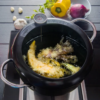 

Simanfei Japanese Style Frying Pans Home Binaural Temperature Control Induction Cooker Gas Stove Universal Small Frying Pan