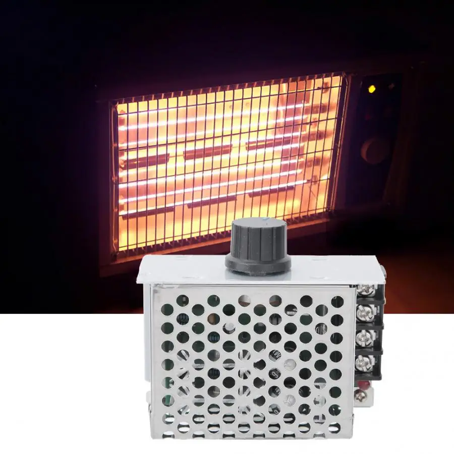 DC 9 В/12 v/24 v/36 v/48 v/60 v 1200 Вт Мотор Скорость контроллер 10A бесступенчатый ШИМ Регулировка скорости Напряжение регулятор