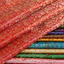 Ткань для шитья парчи атласная Цветочная ткань для костюмов танга и ручных сумок или чехлов для дивана JA31
