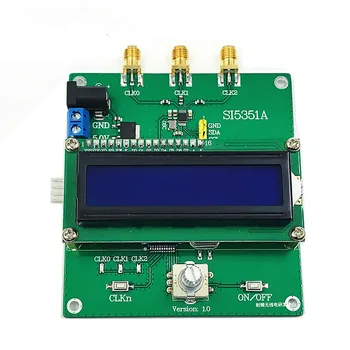 

New SI5351A I2C RF Clock Module With Display T0261
