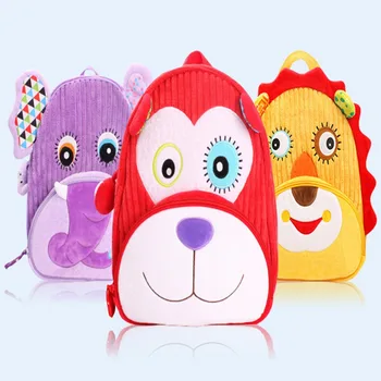 

Cartoon Cute Kids Toddler School Bags Backpack Children Kindergarten Schoolbag 3D Cartoon Animal Bag For Girls Boys Schooltas