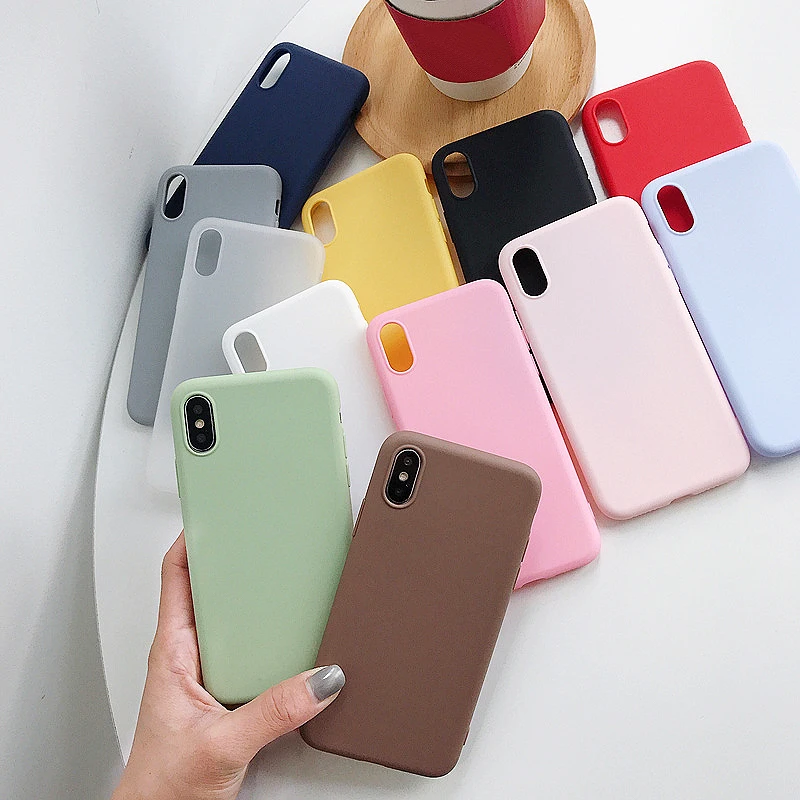For Xiaomi Redmi Note 7 10 8T 8 Pro 6 5 Plus 4 4X 5A 6A Case Soft Silicone Cover For