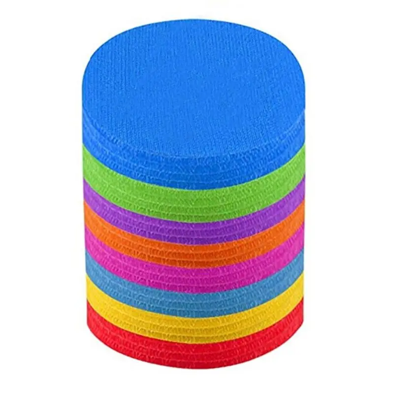 Отметьте его сидячие ковровые пятна для обучения, упаковка из 30 ковровых кругов маркерные точки для дошкольного возраста, детского сада и начальной школы
