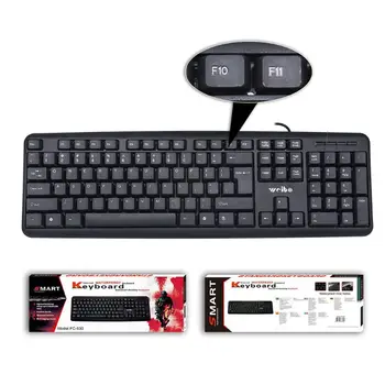 

Universal Business Office Wired Keyboard for Computer/Laptop/Notebook Waterproof 104 keys Keyboard