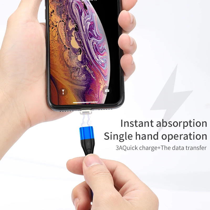 AIREACH USB кабель для iPhone Xs Max Xr X 8 7 6 6 S 5 5S iPad Быстрая зарядка зарядное устройство кабель для мобильного телефона для iPhone провод шнур 1 м 2 м