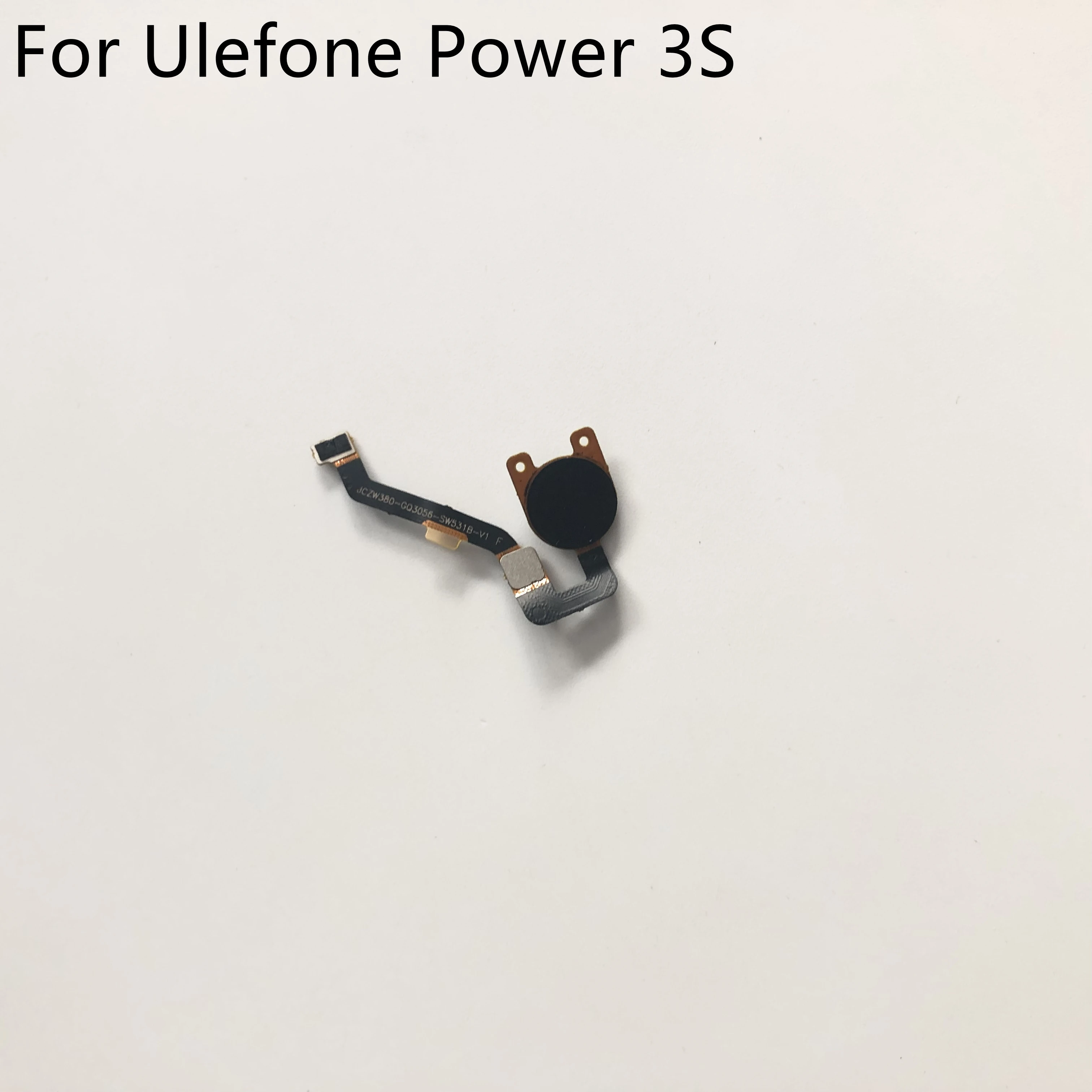 Б/у Главная Кнопка с гибким кабелем FPC для смартфона Ulefone Power 3S MTK6763 Octa Core 6 0 &quot2160x1080