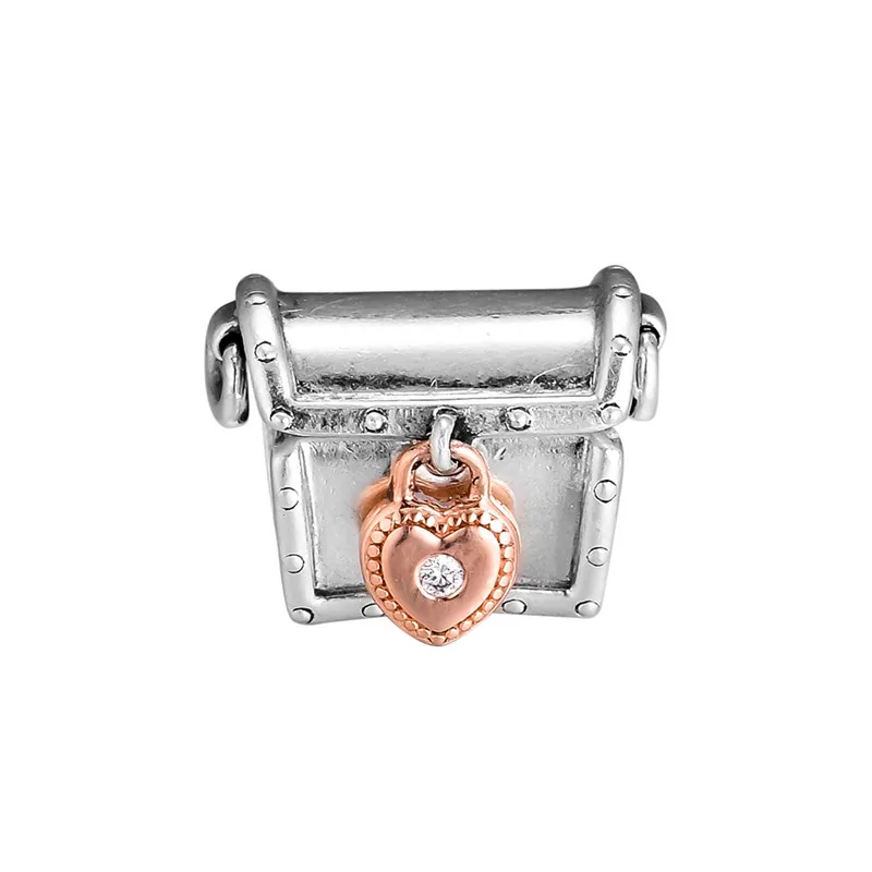 

Authentic 925 Silver Beads For Jewelry Making Be yourself a treasure box Charms For Woman Fits European Bracelets & Bangle Fashi