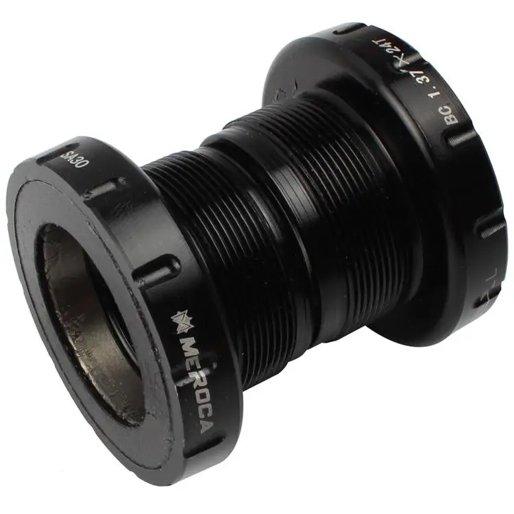 HiMISS MTB BSA30 BB68 пятиполосный MTB дорожный велосипед внешний подшипник нижние кронштейны для BB30/PF30/386 велосипедные детали BB Нижний Кронштейн - Цвет: black