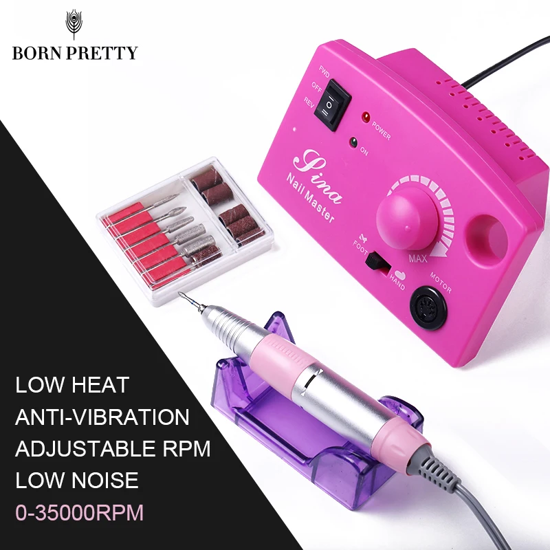 Профессиональный электрический Фрезер для ногтей сверлильный машинка маникюра