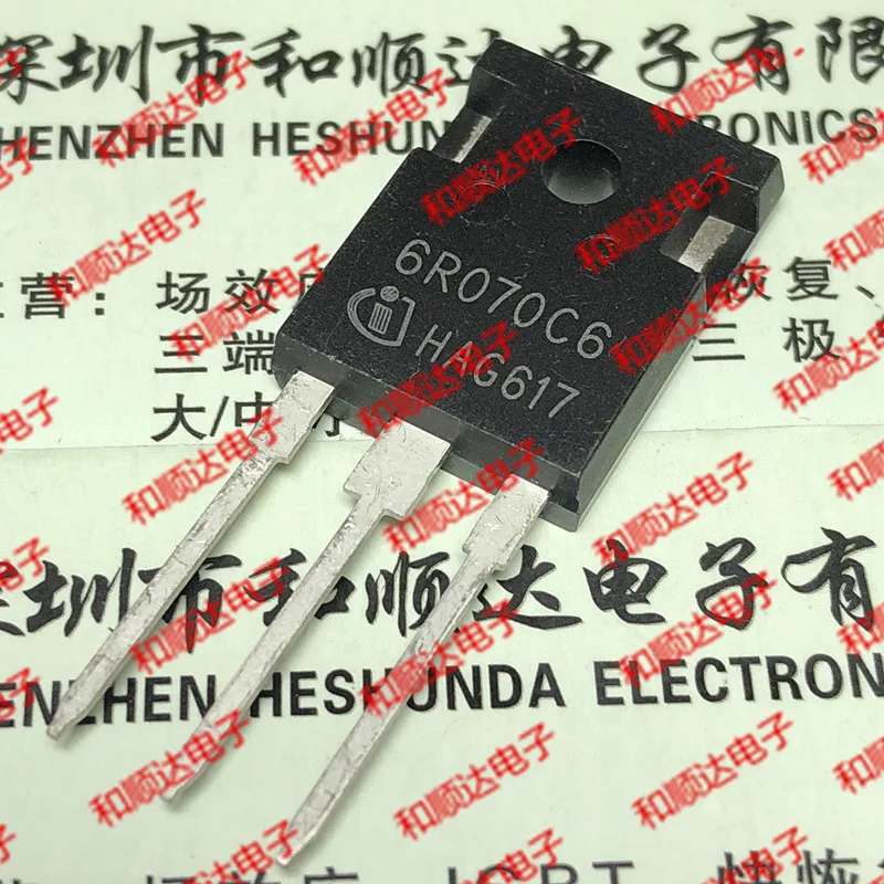 2 шт./IPW60R070C6 6R070C6-247 600V 53A TO247
