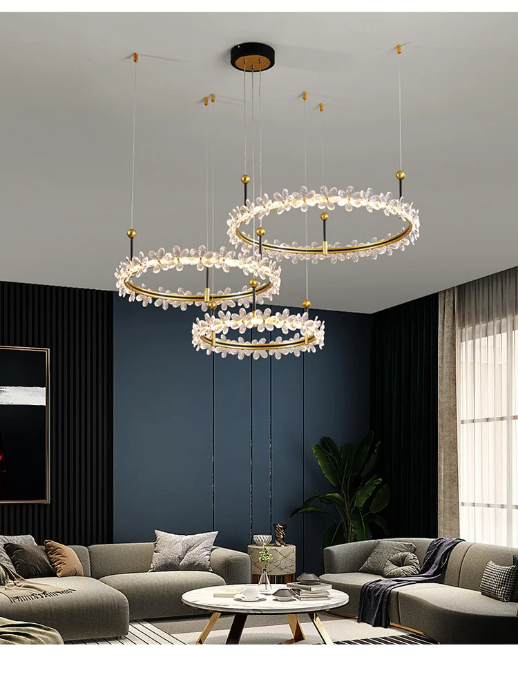 mini chandelier Nordic Decorative Chandeliers For Living Room Bedroom Kitchen Modern Home Decor Luxury Gold Leaves Kitchen Lighting Gold Lustres led chandelier