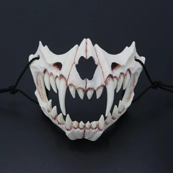 

New The Japanese Dragon God Mask Eco-friendly and Natural Resin Mask for Animal Theme Party Cosplay Animal Mask Handmade