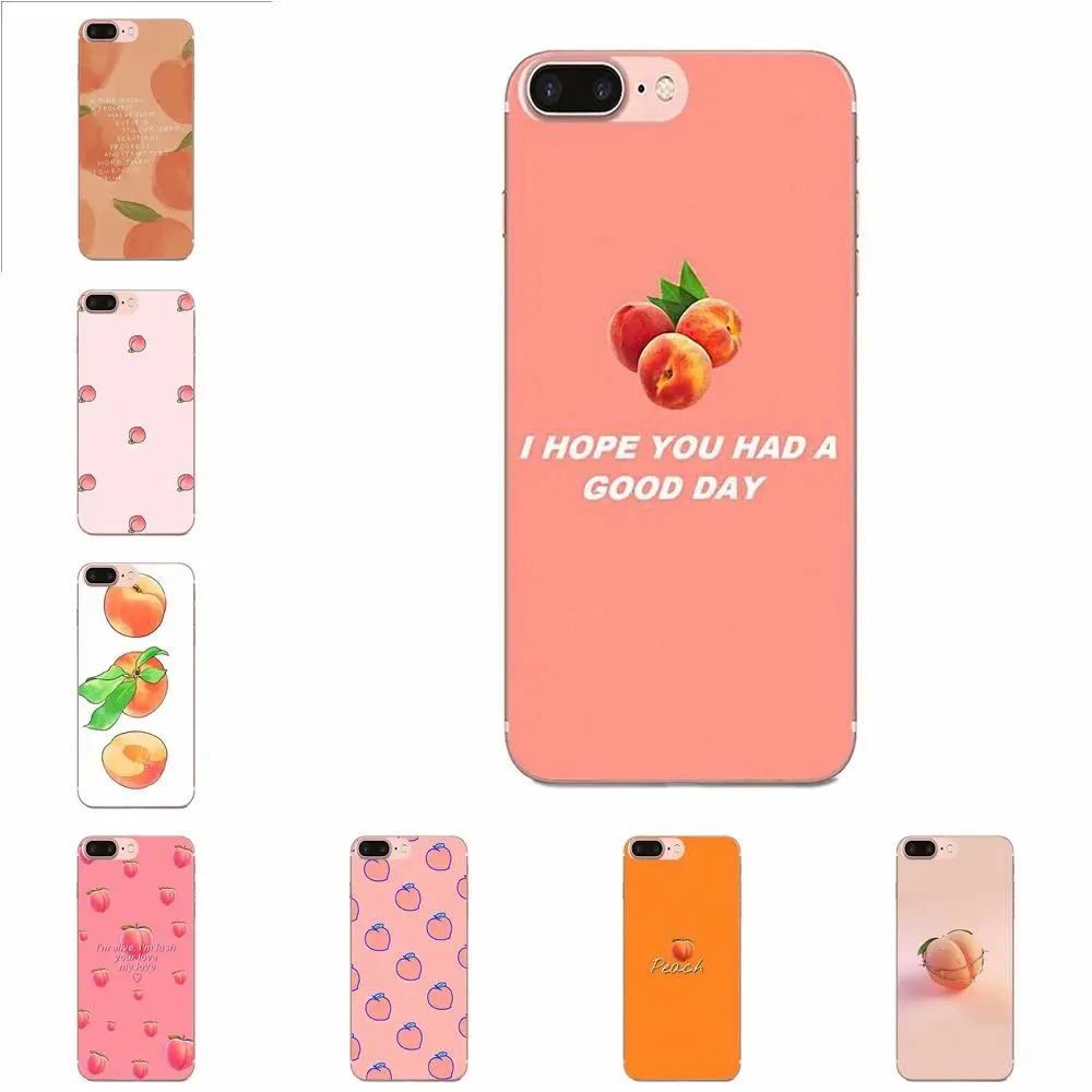 

Pink Peach Soft Silicone TPU Transparent Friendship Cell Phone Case For Xiaomi Redmi Note 2 3 3S 4 4A 4X 5 5A 6 6A Pro Plus