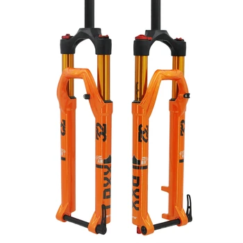 

ELYON Bike Fork Straight Disc Brake 27.5/29inch Aluminum Alloy Air Resilience-Fork Travelling 120mm For MTB Mountain Bicycle