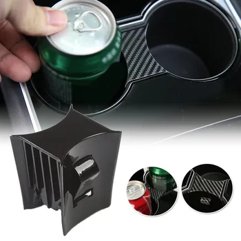 

Cup Slot Stopper Bottle Holder Car Interiors Black Water Cup Card Phone Slot Slip Holder For Tesla Model 3