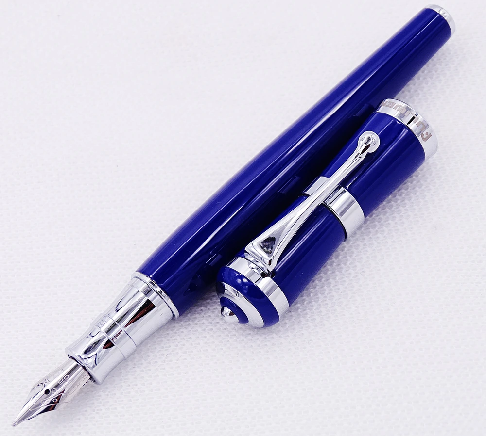 Pas op schot Afwijzen Fuliwen Fountain Pen | Fuliwen 2051 - 2051 Metal Fountain Pen Fashion Style  Fine Nib - Aliexpress