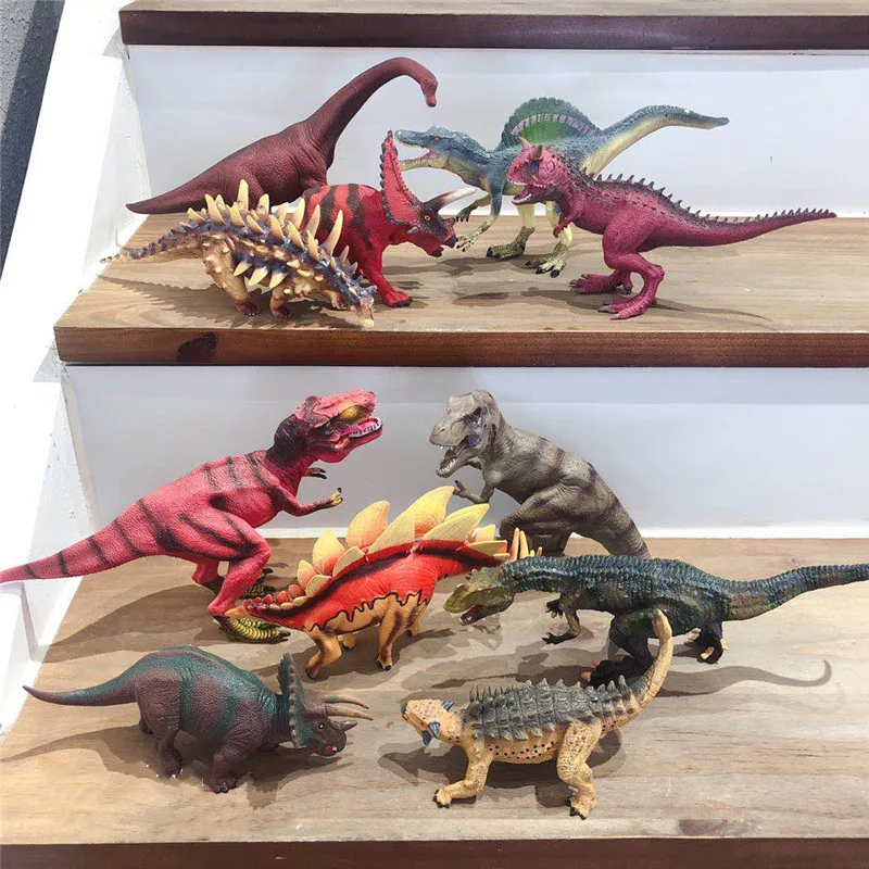 1 шт. 19 30 см имитация цельного динозавра модель игрушки pterosaur Tricerosaur world park детские