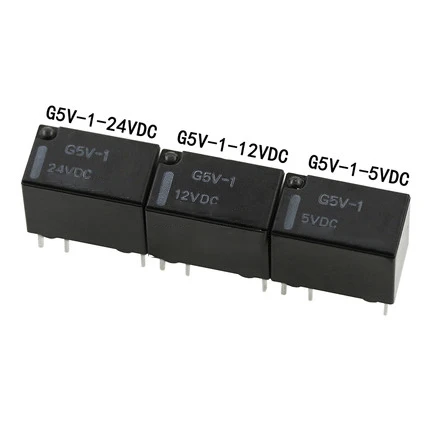 1 шт. G5V-1 5VDC 12VDC 24VDC 6Pin SPDT Мини-реле G5V-1-5VDC G5V-1-12VDC G5V-1-24VDC 5 В 12 24 постоянного тока |