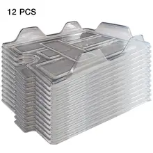 12 Pcs Innovative Desktop File Storage Folder Stack File Storage Rack Office File Organizers School Office Supplies