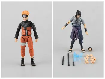

2Color 15cm Naruto Figure SHF Figuarts Uzumaki Naruto / Uchiha Sasuke Collectible Action Figures Toy