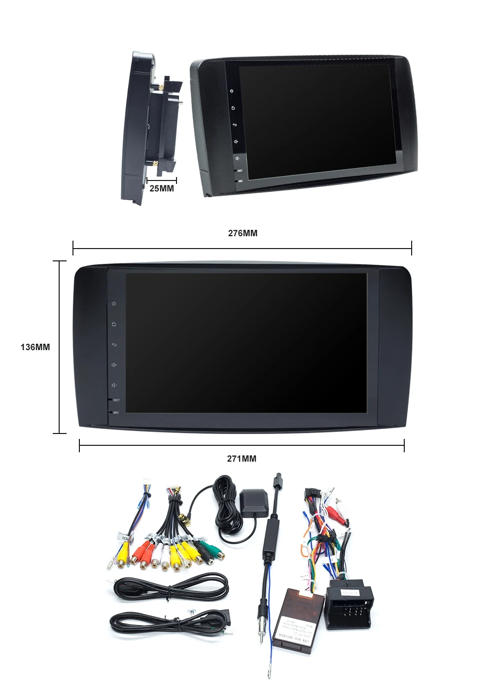 ZLTOOPAI Android 10 автомобильный Радио dvd-плеер для Mercedes Benz R Class W251 R280 R300 R320 R350 R63 2006-2013 gps Навигация стерео