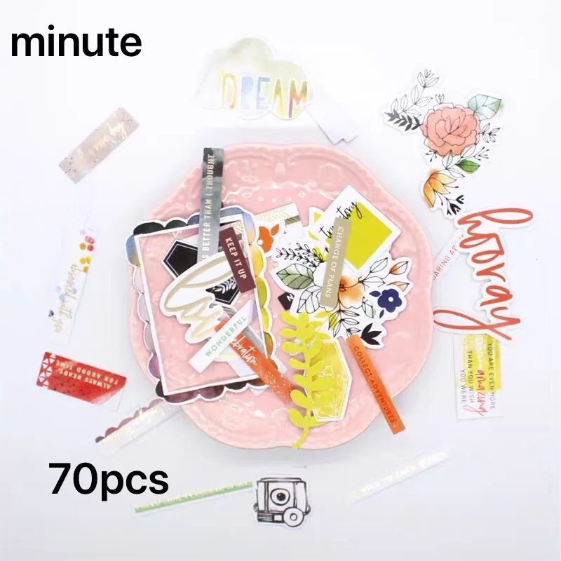 70 шт. высечки для скрапбукинга Счастливого сердца цветов | Дом и сад