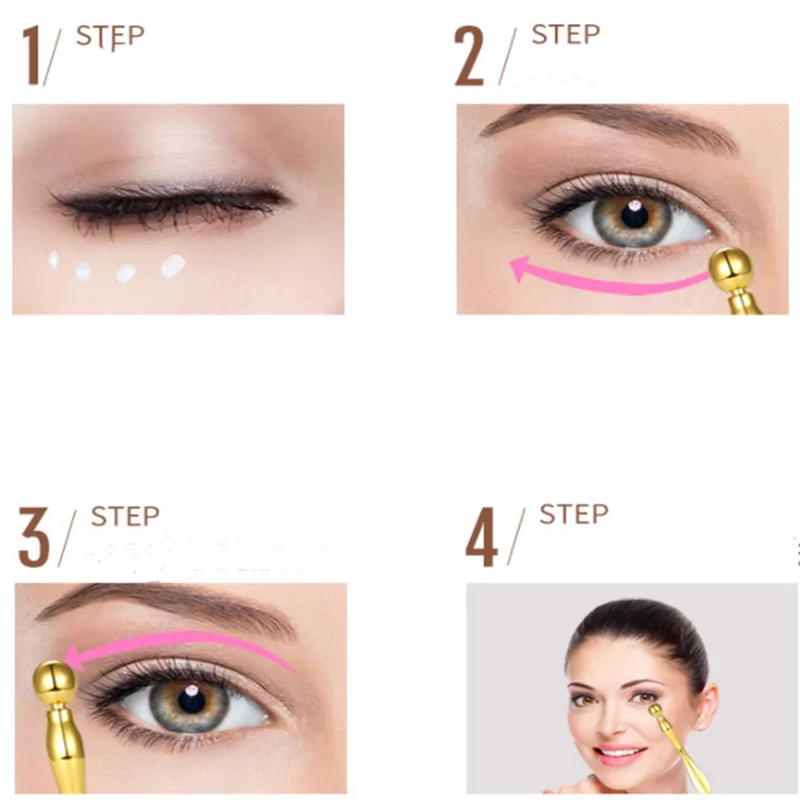 1Pcs Eye Massager Sleeping Eye Mask Spatula Face Lift Beauty Tools Dark Circles Eye Cream Massage Stick