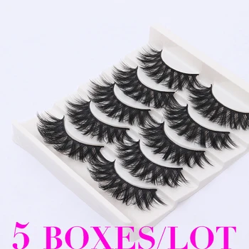 

Liyatton 25 Pairs False 3D Mink Lashes Cruelty Free Trendy Eyelashes Fluffy Wispy Lashes Luxury Lash