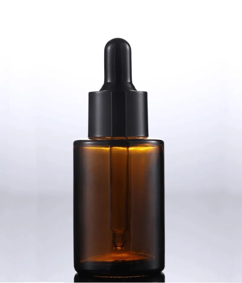 3Colors 1oz 30ml Essential Oil Bottles- Round Empty Refillable With Glass Dropper Dispenser For Liquid Aromatherapy Fragrance