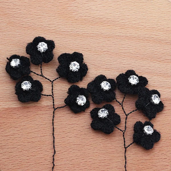GUFEATHER M519, ювелирные аксессуары, diy кулон, форма цветка, ювелирные изделия, ручная работа, Подвески, diy серьги, изготовление ювелирных изделий, 6 шт./лот - Цвет: M51905