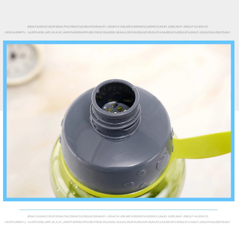 Large-Capacity Sports Outdoor Water Bottles Portable Bottle Household Simple Plastic Easy To Drink Kettle Hidro Flask Drinkware